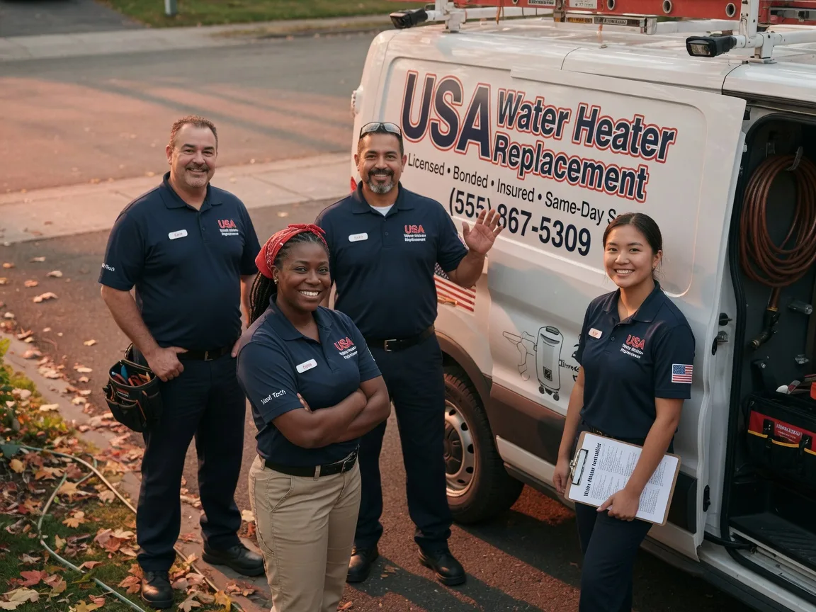 Water Heater Replacement company in Knickerbocker, TX